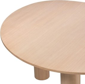 Masa dining moderna design LUX Lombardo natur 149x128cm