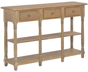 vidaXL Masă consolă, 110x30x76 cm, lemn compozit