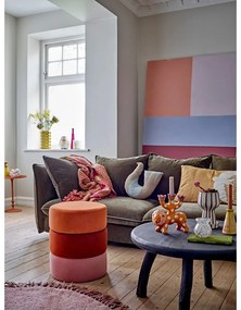 Taburet cu tapițerie din catifea Bilbao – Bloomingville