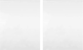 vidaXL Folii autoadezive pentru oglindă, 2 buc., 60x200 cm, PET