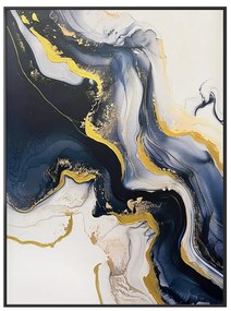 Tablou cu detalii pictate manual 70x100 cm Sky – Styler