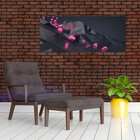 Tablou 3D abstracție (120x50 cm)