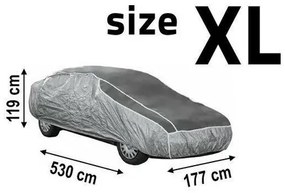 Prelată de protecție antigrindină Compass XL, 530 x 177 x 119 cm
