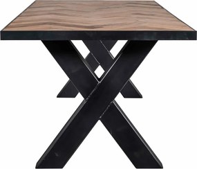 Masă stejar masiv Dining Horizon 200/, 240 × 100 × 79 cm - 200x100cm