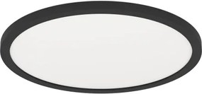 Eglo 31703 - Plafonieră LED RGBW dimabilă ROVITO-Z LED/14,6W/230V, neagră