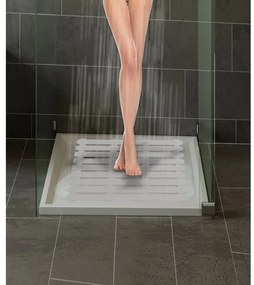 Covoraș de baie bej din plastic 50x80 cm – Wenko