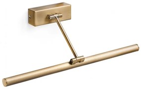 Aplica LED pentru oglinda tablou MAGRITTE-2 LED Old gold 61084