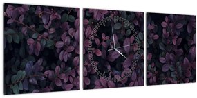 Tabou - Frunze roșu închis (cu ceas) (90x30 cm)