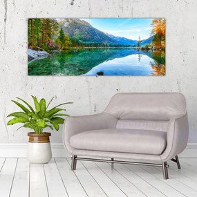 Tablou - Lacul Hintersee (120x50 cm)