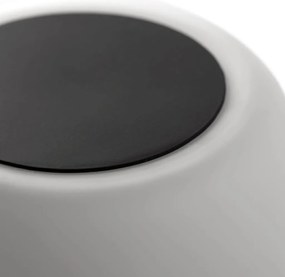 Veioza LED stil minimalist MOY negru, opal