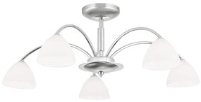 Lustra aplicata 5 brate elegant design modern OPALDESIGN, satin