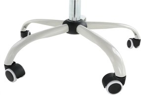 Scaun birou cu tetieră, verde/alb, BENNO UT-C568X NEW