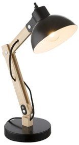 Brilagi - Lampă de masă FOCUS 1xE27/40W/230V, neagră