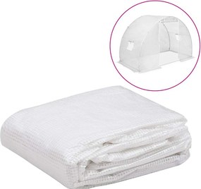 vidaXL Copertină rezervă pentru seră (4,5 m²), transparent, 3x1,5x2 m