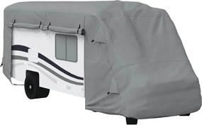 vidaXL Husa de rulota gri 660x235x275 cm Tesatura netesuta