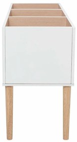 Bibliotecă pentru copii albă 90x50 cm Salam – Bloomingville Mini