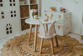 Set masuta cu scaun copii ingeras roz