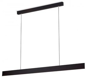 Lustra LED suspendata moderna Up &amp; Down GIDEON negru