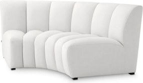Modul canapea design LUX Lando corner, Avalon white