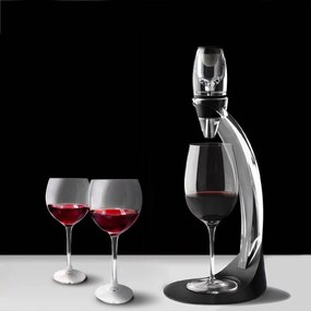 Decantor de vin cu suport