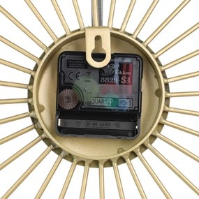 Ceas de perete Eglo 425514 MATSUMOTO 1xAA 50x50 cm auriu