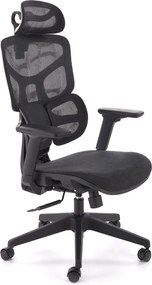 Scaun de birou ergonomic Macar - negru