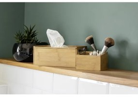 WENKO 23925100 - Dispenser pentru șervețele TERRA 25x13 cm maro