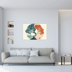 Tablou – Arbore plin de energie (90x60 cm)