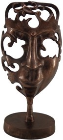 Deco Mask cupru 17,5x11x37,5cm