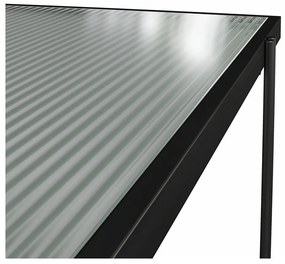 Bibliotecă neagră cu aspect de stejar 79x117 cm Wainwright - Queer Eye