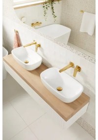 Baterie lavoar încastrată KFA Armatura MALAGA 4529-810-31, auriu periat