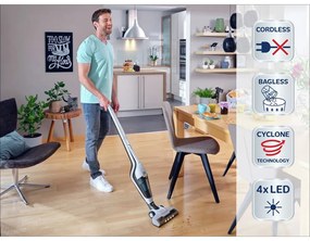 Aspirator fără cablu Rotaro PowerVac 2v1 – LEIFHEIT