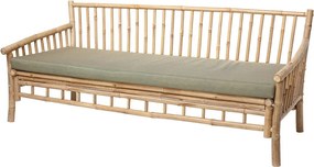 Canapea de grădină bej natural din bambus Sole – Bloomingville