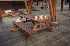 Set PICNIC din lemn - 200CM