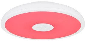 Plafoniera LED RGB cu telecomanda si difuzor RAFFY alba