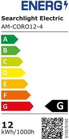 Plafoniera LED baie IP44 Corona 12w 4000k