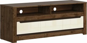Comoda TV RUSO, nuc/bej, PAL, 149x46x59 cm
