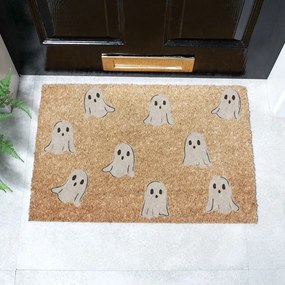 Covoraș de intrare din fibre de nucă de cocos 40x60 cm Ghost – Artsy Doormats