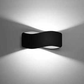 Aplică TILA 1xG9/40W/230V 30 cm neagră Sollux SL.1019