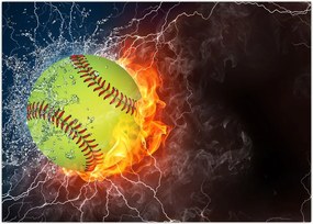 Tablou - Minge de tenis (70x50 cm)