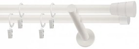 Galerie dubla BASIC PICIOR UNIVERSAL ,prindere perete 19/19 ALB (Alege marime: 400 cm)