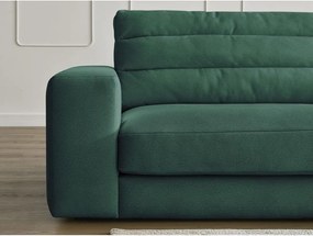 Canapea verde cu tapițerie din catifea 276 cm Sierra – Bobochic Paris