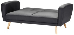 Canapea 2 locuri Flong (negru) . 1008649