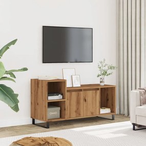vidaXL Comodă TV, stejar artizanal, 100x35x55 cm, lemn prelucrat