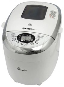 Masina de facut paine First Austria FA-5152-3, 850W, 12 programe, Paine fara gluten, Alb