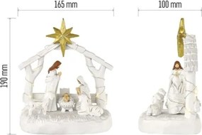 Decorațiune LED de Crăciun 20xLED/2xAAA alb cald