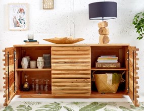 Comoda eleganta Relief 160cm, salcam