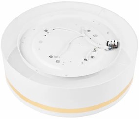 Plafonieră SIRJA STRIPE 4xE27/15W/230V d. 45 cm alb