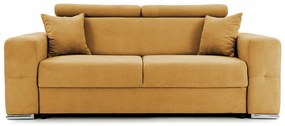 Canapea Fixă 2 locuri BELLAGIO, cu tetiere reglabile, 205x100x100 cm, Mango-Enjoy