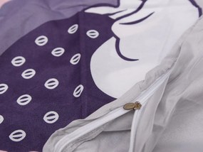 Lenjerie de pat pentru copii Culoare violet, SWEET DREAM